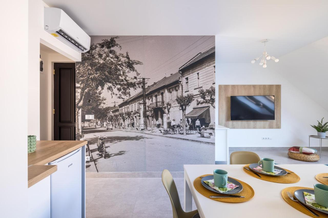 Stafetahaz Apartmanok Vac Bagian luar foto