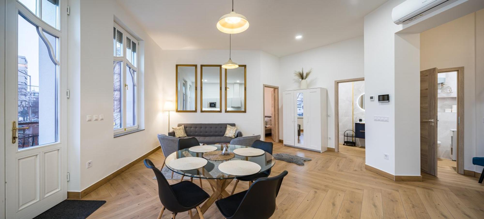 Stafetahaz Apartmanok Vac Bagian luar foto