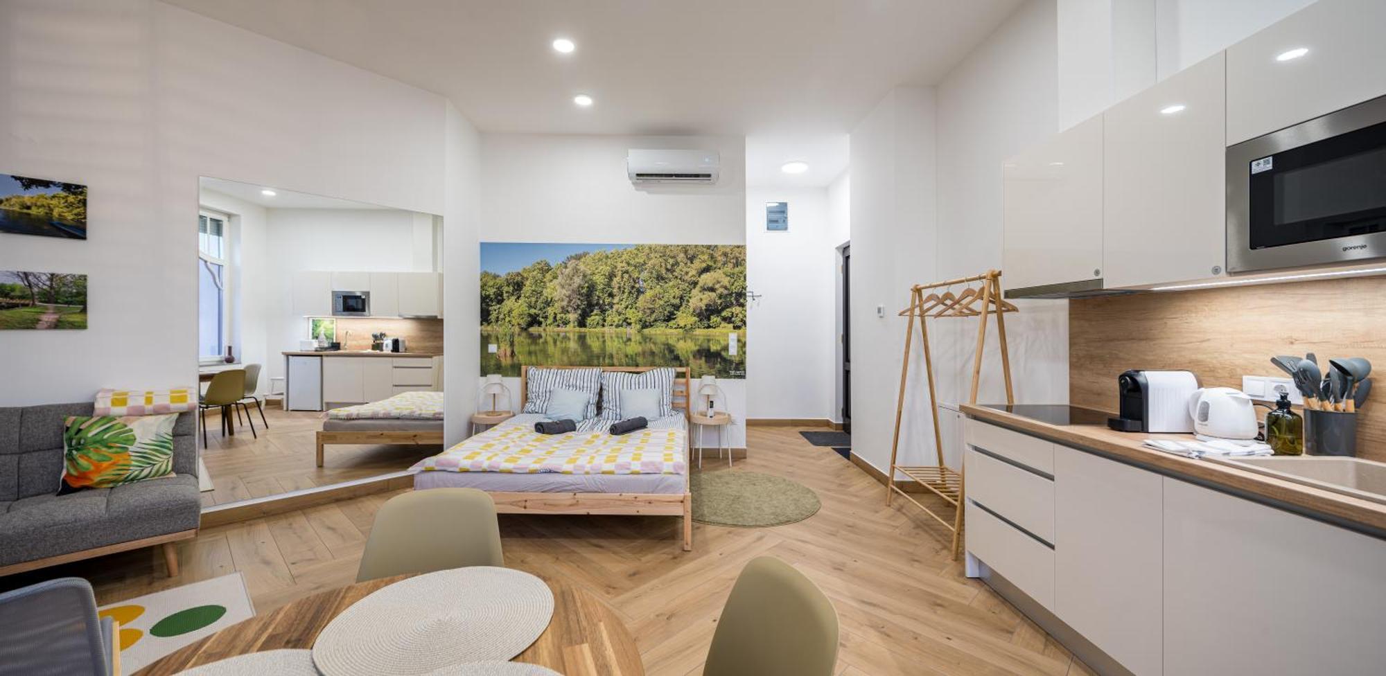 Stafetahaz Apartmanok Vac Bagian luar foto